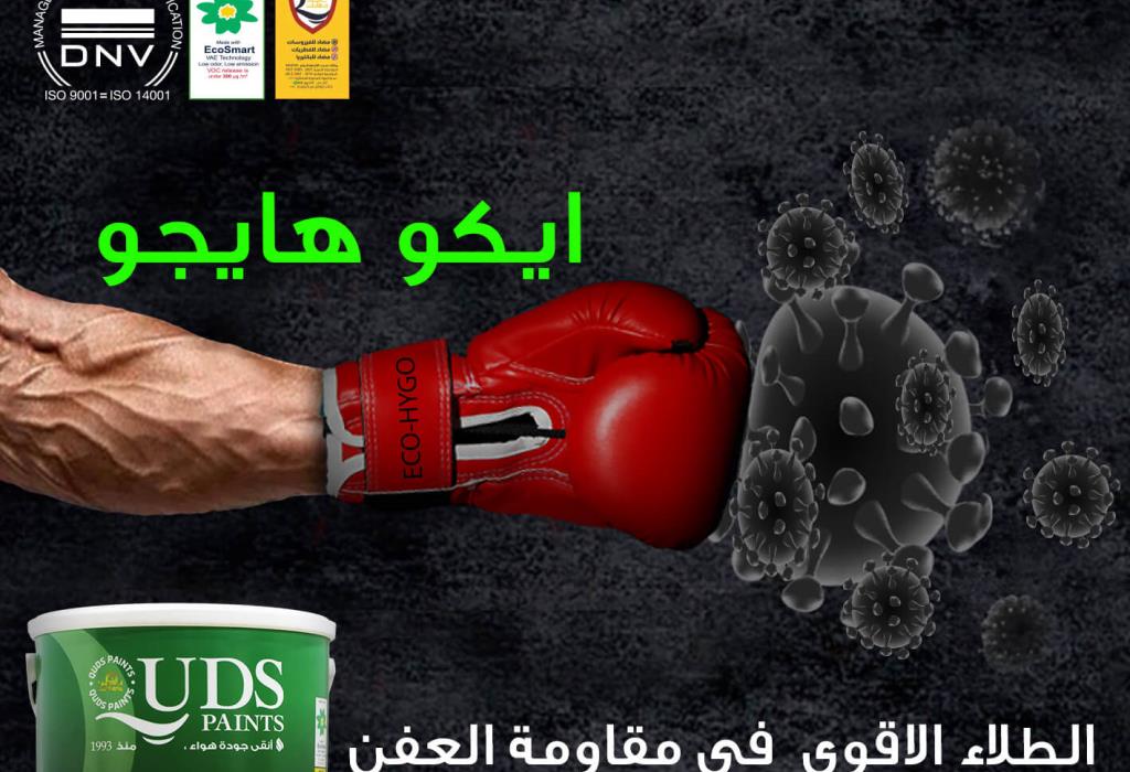 هل تبحث عن دهان يحمي منزلك من البكتيريا والعفن؟ تعرّف على ايكو-هايجو من دهانات القدس